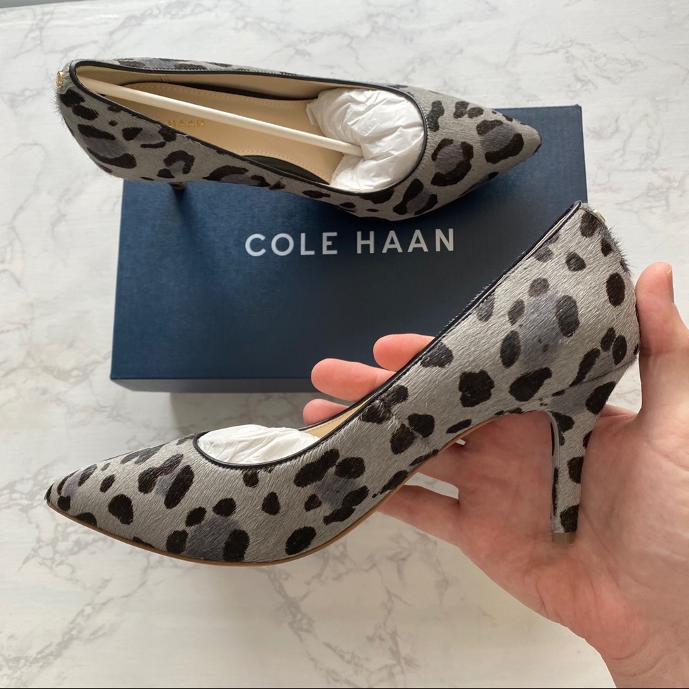 Cole Haan Gemma Pump Hair-on-hide Animal Print